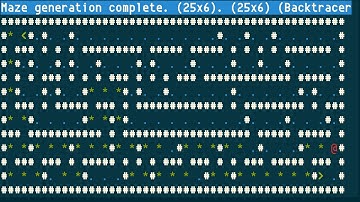 Mazegen (maze generator) by Rob Bloom