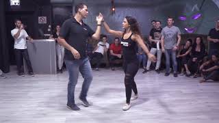Or & Moti - Cuban Salsa Intermediate class in Havana Club 3/11/18