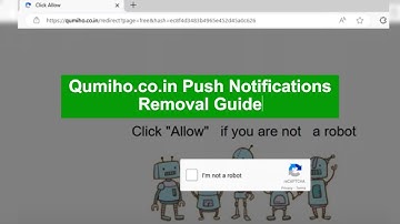 How to Remove Qumiho.co.in Push Notifications?