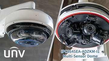 Uniview 4 × 5MP Multi-Sensor Dome  – Unboxing, Installation, and Image Quality