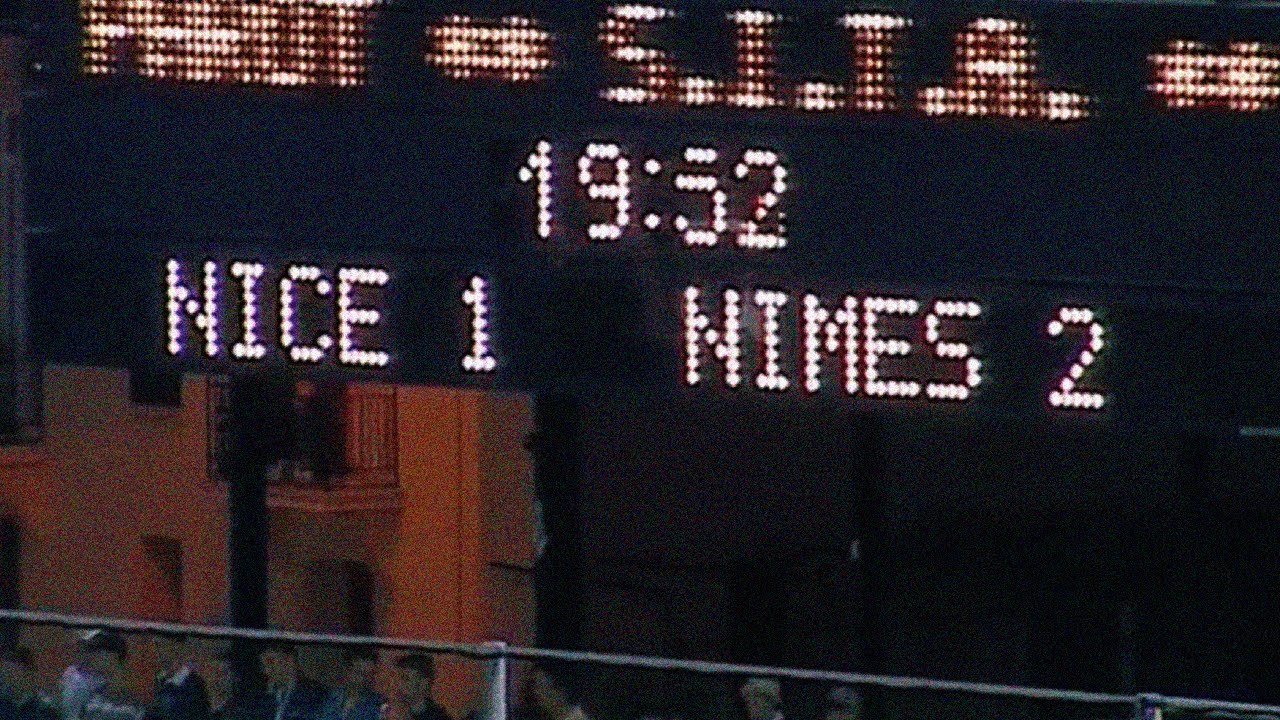 OGC Nice - Nîmes Olympique (1-2) - Résumé - Division 2 2000-2001