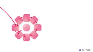 初心者の為のビーズステッチ講座 ～デイジーステッチ～