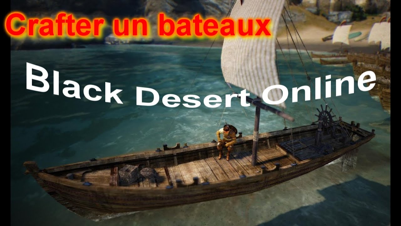 bateau de peche black desert online