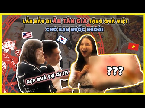 #1 PHẢN ỨNG CỦA BẠN NƯỚC NGOÀI KHI THẤY QUÀ TÂN GIA VIỆT 🇻🇳  | GIA ĐÌNH HÀN – MỸ 🇰🇷🇺🇸 Mới Nhất