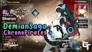 「Demian Saga」Chrono Pirates F2P Turnbased Gacha Game 2023-[Android/iOS]