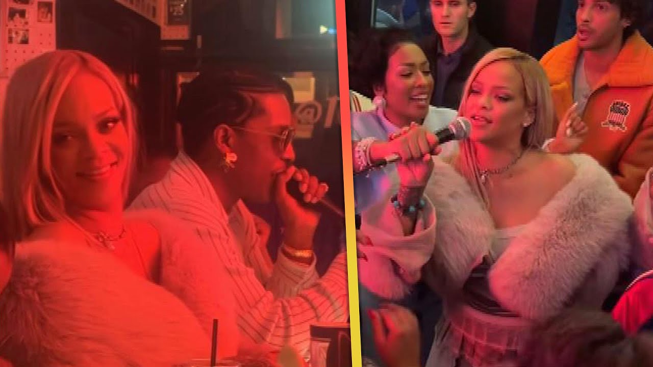 Rihanna and A$AP Rocky's Karaoke Showdown