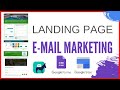 Como crear una Landing Page con Google Sites + E-Mail Marketing con Google Formularios🏮