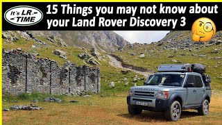 15 things you may not know about your Land Rover Discovery 3