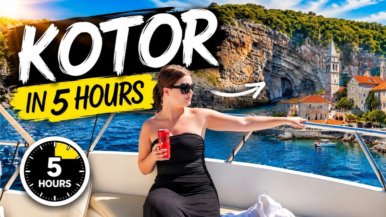 How we did Kotor in just a few hours! (cruise port) 