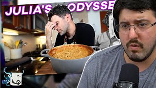 WHAT IS GOING ON!? | ANTI CHEF: Cooking Julia Child's Cassoulet Reaction Cooking Julia Child S Cassoulet Should Be An Olympic Sport