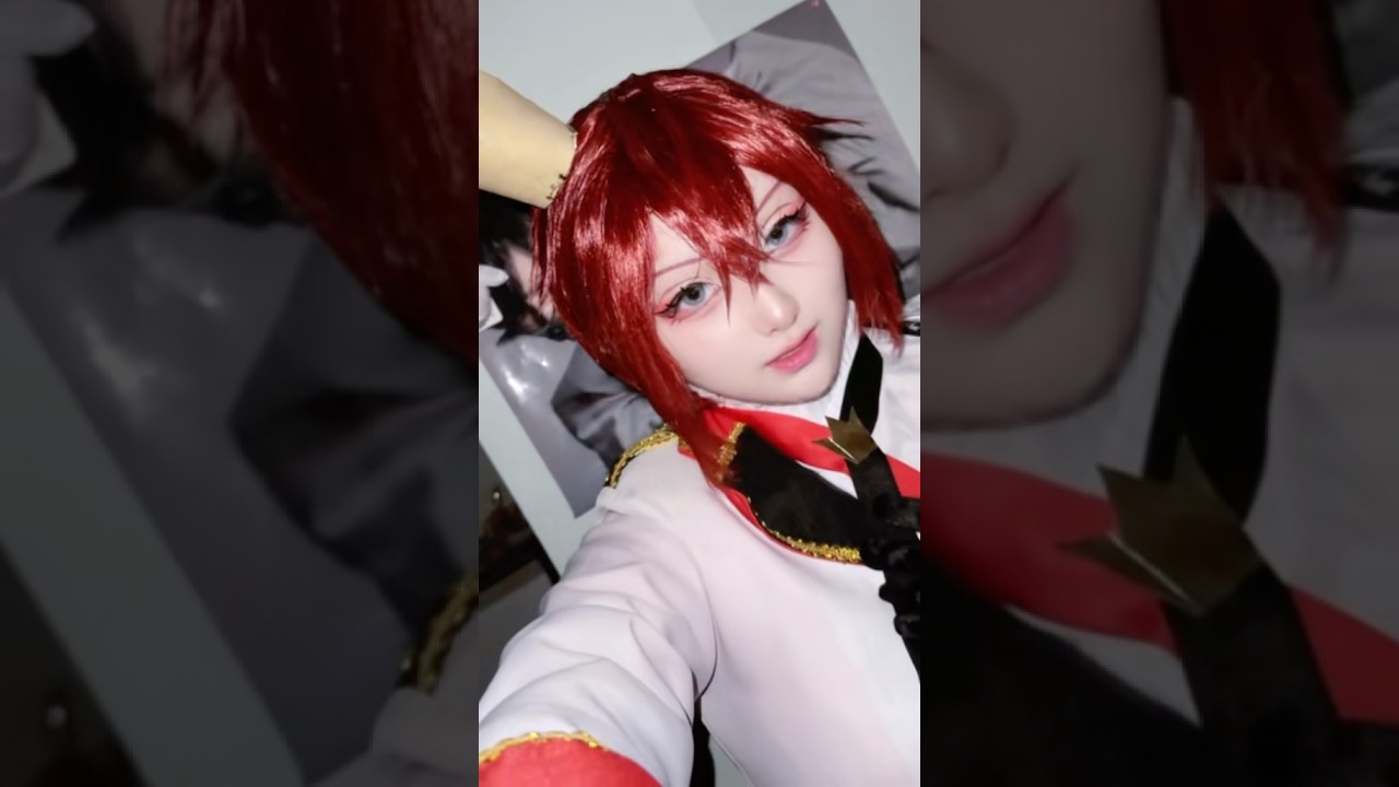 協力してね。#twstコスプレ #リドルローズハートコスプレ #コスプレ #コスプレメイク #cosplay #cosplayer #fyp #twstcosplay