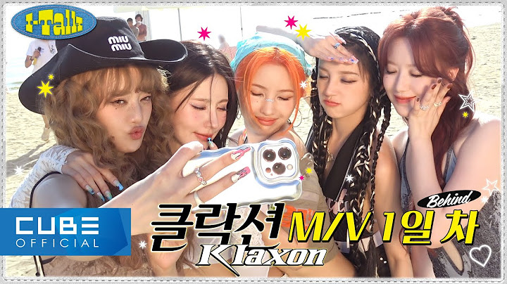 (G)I-DLE - I-TALK #171 : 'Klaxon' M/V Behind-the-scenes PART 1