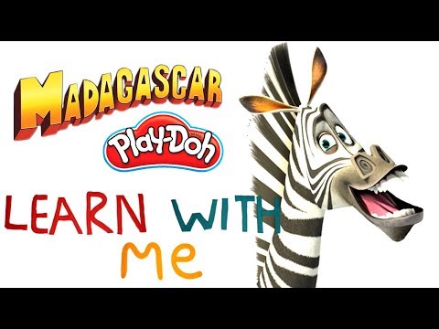 Alex! Alex! They've Turned Me Blue1 Heeeeelllppp! Marty The Zebra :) l MADAGASCAR SPECIAL!