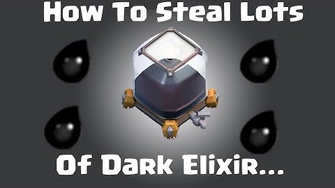 How to get Dark Elixir FAST!|Clash of Clans