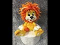 Львёнок из мастики ( modeling Lion tutorial )