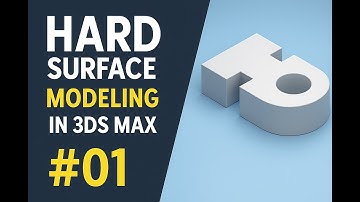 Industrial Hard Surface Modeling in 3ds Max  3D Tutorial Ep 01