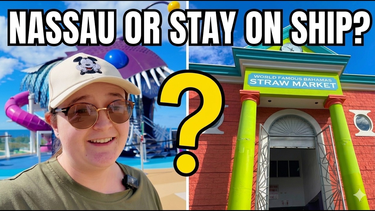Utopia of the Seas: Should You STAY ON the Ship in Nassau?