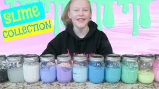 Slime Collection & Slime Mixing!