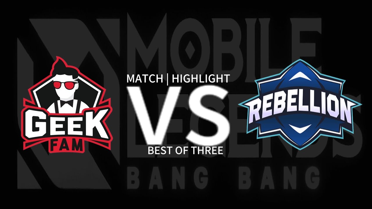 MLBB| Geek Fam Vs Rebellion | All highlights MPL Indonesia S13 Week 5 | Day 1 | BO3 | ENG