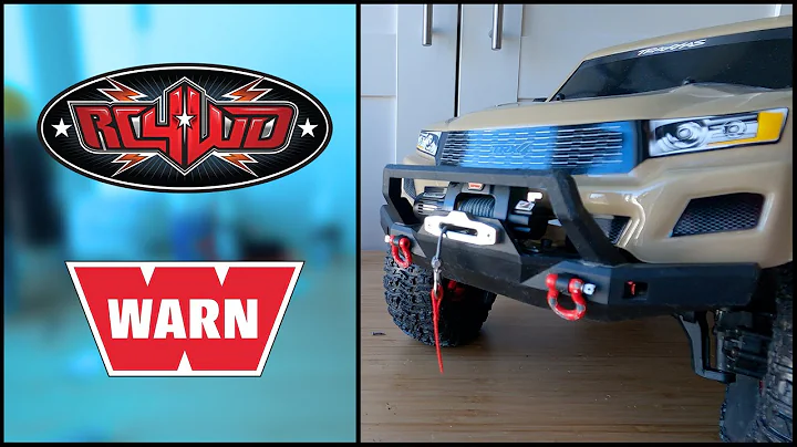 RC4WD Mini WARN Winch on Traxxas TRX-4 Sport | Unboxing and install