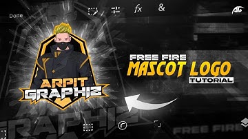 Create Free Fire Insane Gaming Logo In Android PSCC || Gaming Logo Tutorial || @Arpitgraphiz