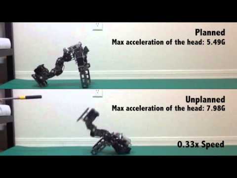 Researchers Teach Robots To Fall Over Gracefully When Shoved