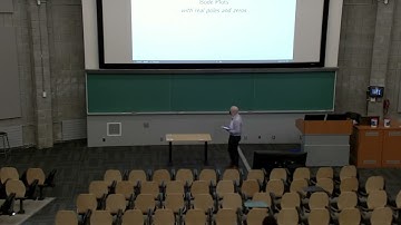 Systems and Simulation: Lecture 21, Bode plots with real poles and zeros (part 1 out of 2)