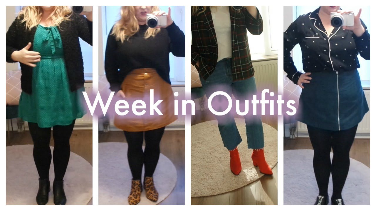 Week in Outfits | Fall 2018 - YouTube