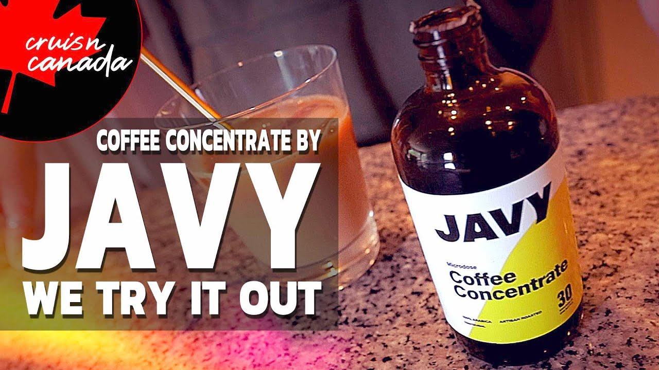 Javy Original Cold Brew Coffee Concentrate. 30 Cups Instant Coffee