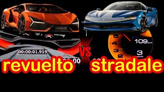 #lamborghini #revuelto #vs #ferrari #sf90stradale 1015 HP vs 1000 HP#dragrace  #facebookads #finance