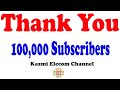 100000 Subscribers Thank You. Sharing Happy Moments. In Urdu/Hindi