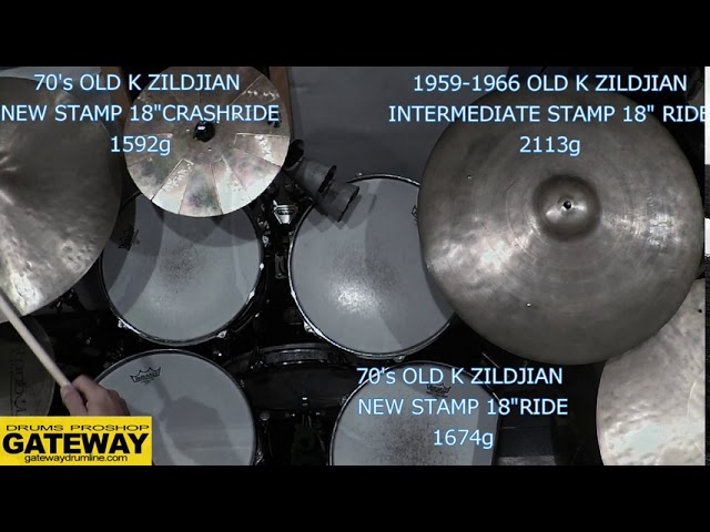 zildjian old K 18\