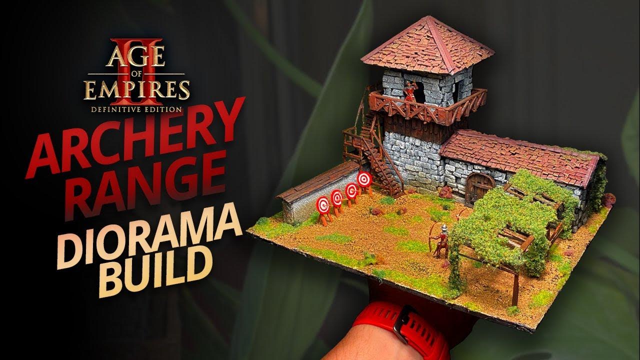 🏹 Age of Empires 2 Archery Range Diorama YouTube