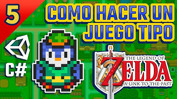 Como hacer un juego como: Zelda A link to the past! con Unity y C# | #05 Objetos recolectables