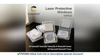 Details Cloudray 10PCS Protective Windows WSX Original 18*2/30*5/37*7 Protective Optical Lens for WSX Laser Update