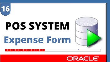 Designing Expense Form using Oracle Developer 6i (Urdu/Hindi)