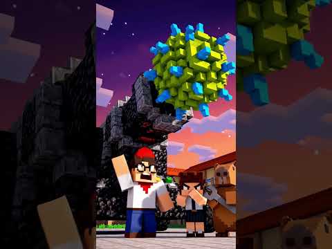 VinhMC Thả 99999 Trái Sầu Riêng Xuống Trường Học #fly #phonk #minecraft