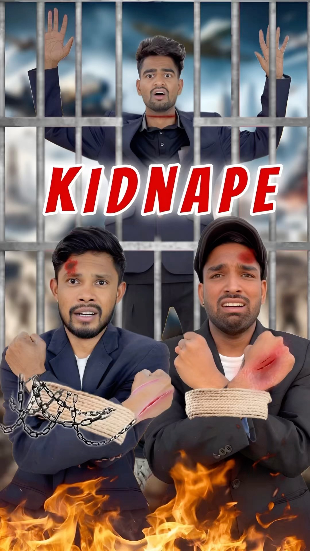 धोनी सर, Sr सर, Ap सर हुए किडनैप ⛓️‍?? #comedy #jagga #apsir  #aaganwadikebacche #dhonisir #srsir