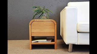Solid Oak Nightstand ULA