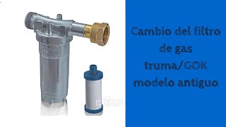 Cambio del filtro de gas truma /GOK (modelo antiguo) by autocaravanista bloguero 1,361 views 8 months ago 6 minutes, 53 seconds