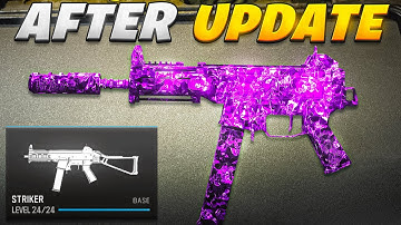 new *BEST* STRIKER after UPDATE in WARZONE 3! 😯 (Best STRIKER Class Setup) - MW3