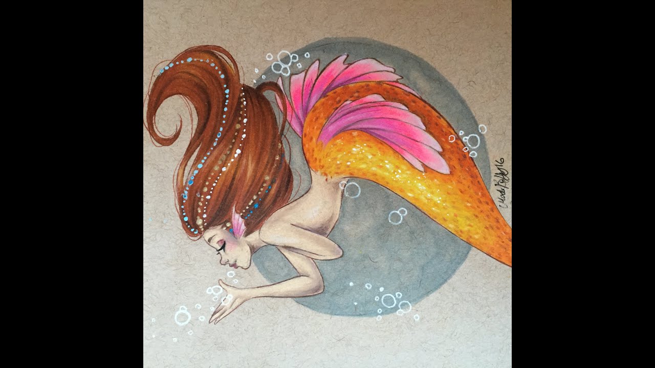 Colorful Mermaid
