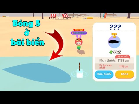 Video (Play Together) Vô tình câu được Bóng 5 VVIP ở Bãi Biển - youtube