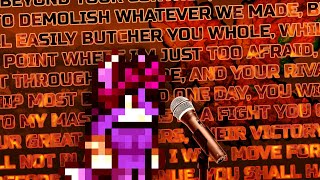 Beating Death Mode Yharon while singing Roar of the Jungle Dragon