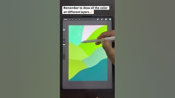 Procreate - Drop shadow effect! 😍 #shorts #procreate