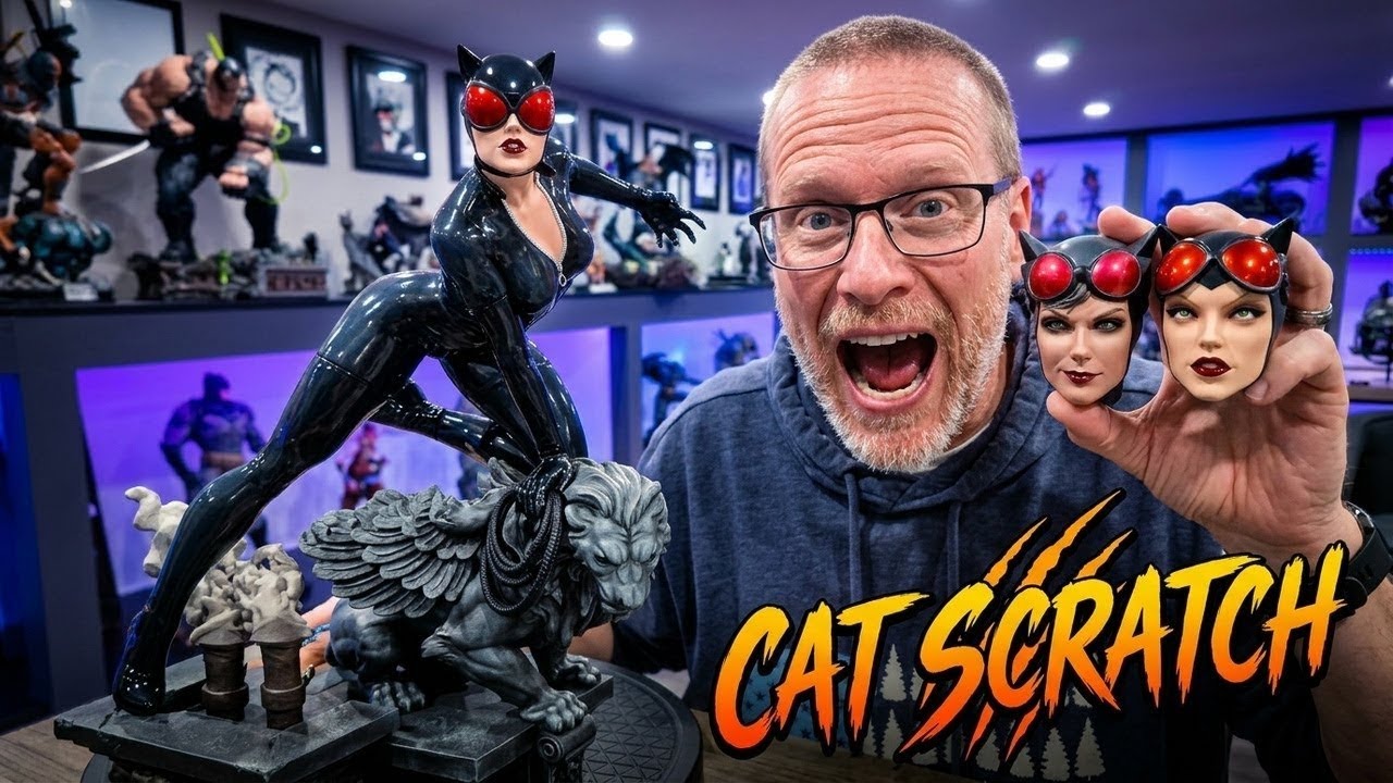 Catwoman Collector's Dream? Tweeterhead Unboxing & Review - YouTube