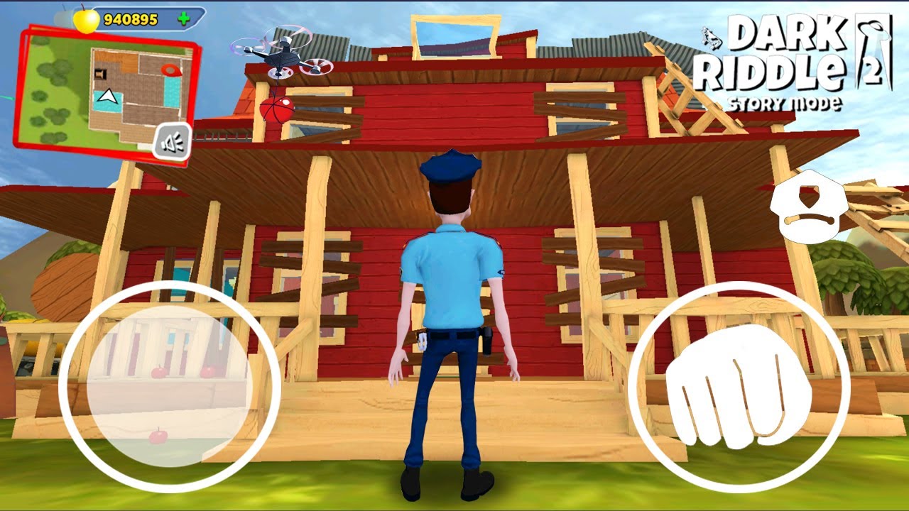 Dark Riddle Story mode 2 ( MOD ALL SKINS ) : Gameplay Android/IOS 