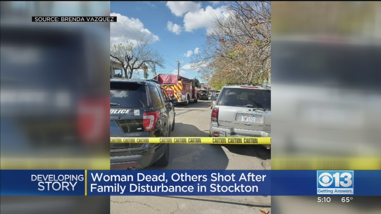 Stockton Police Say Woman Killed, Two Others Injured In Shooting On S ...