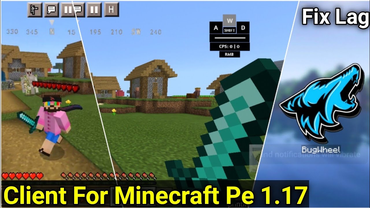 Client For Minecraft Pe 1.17 | FPS Boost & Optifine (Texture Pack ...