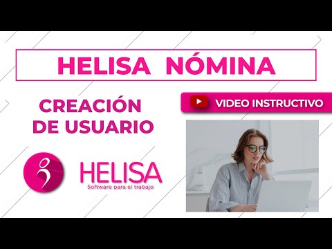 Helisa Nómina: Creación de usuario